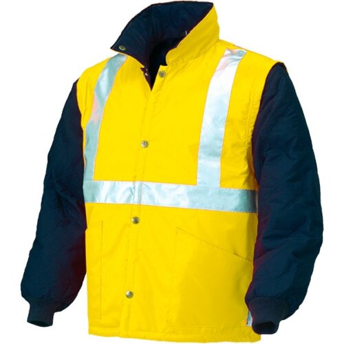 Chaleco acolchado de alta visibilidad Starter amarillo
