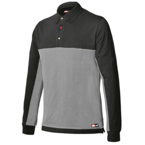 Polo de manga larga Starter Stretch gris