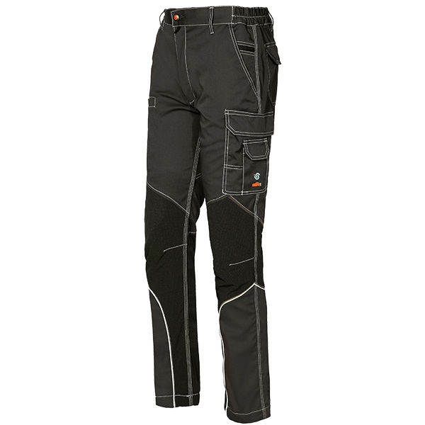 Pantalón de trabajo Starter Issa Stretch Extreme gris antracita