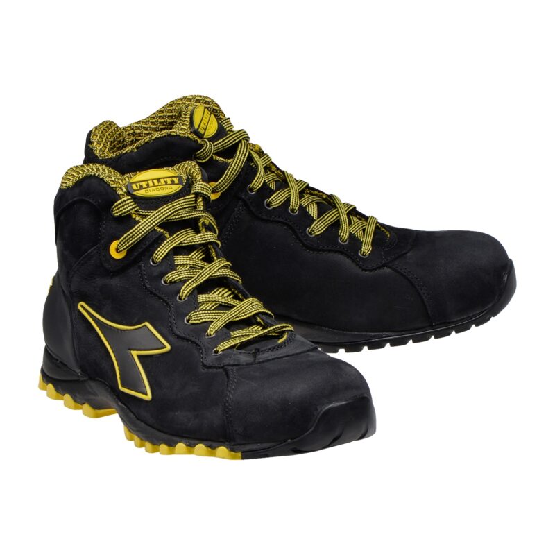 Calzado de seguridad Diadora Beat DA2 Mid Black S3S FO HRO SR