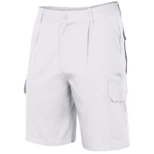 Bermuda multibolsillos Vesin blanco