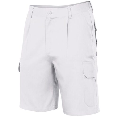 Bermuda multibolsillos Vesin blanco