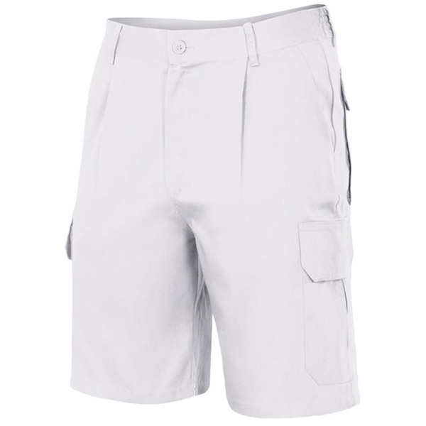 Bermuda multibolsillos Vesin blanco