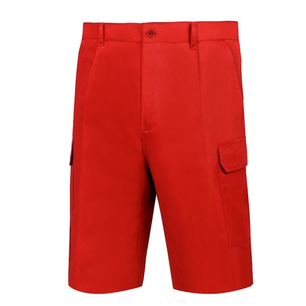 Bermuda multibolsillos Vesin rojo