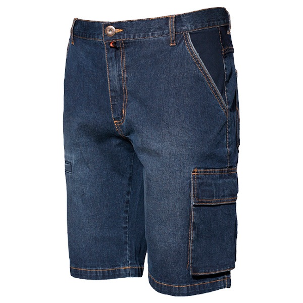 Bermuda vaquera Starter Stretch Light azul