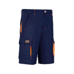 Bermudas 6 bolsillos Vesin bicolor azul marino