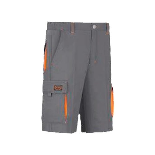 Bermudas 6 bolsillos Vesin bicolor gris