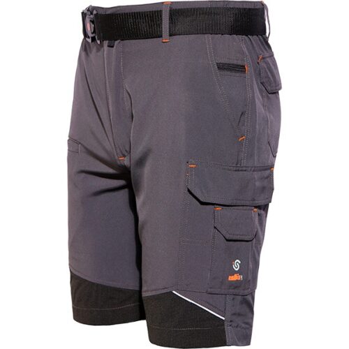 Bermudas Starter Light extreme gris-negro