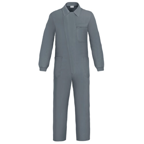 Buzo con cremallera y tapeta Vesin GRIS P0-GR