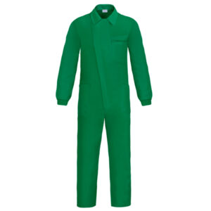 Buzo con cremallera y tapeta Vesin VERDE P0-VE