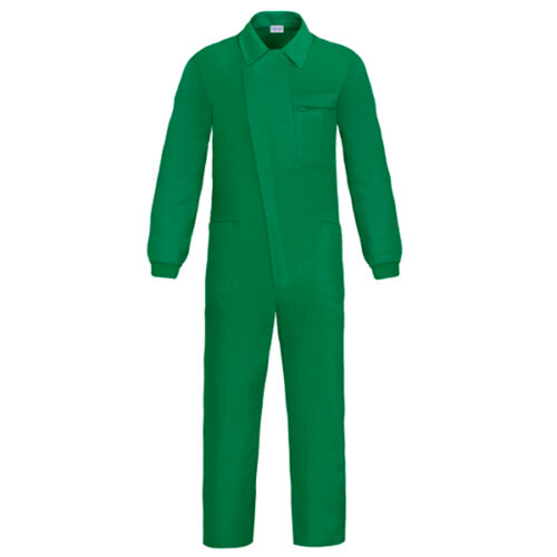 Buzo con cremallera y tapeta Vesin VERDE P0-VE