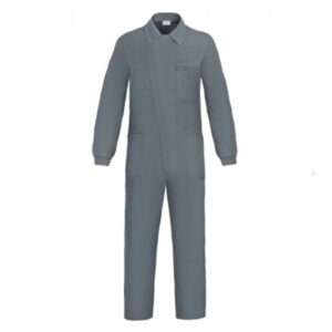 Buzo con cremallera y tapeta Vesin gris