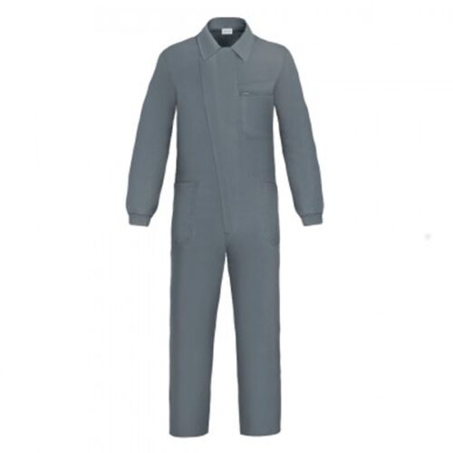 Buzo con cremallera y tapeta Vesin gris