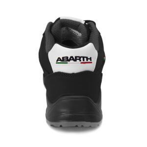 Calzado de seguridad Abarth MOD.Zerocento nubuck safety alto negro S3 SRC