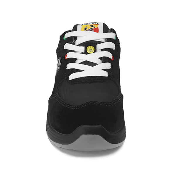 Calzado de seguridad Abarth MOD.Zerocento suede safety partenza negro S3 SRC