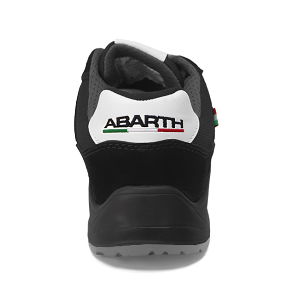 Calzado de seguridad Abarth MOD.Zerocento suede safety partenza negro S3 SRC