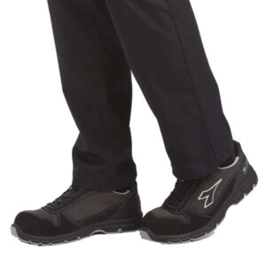 Calzado de seguridad Diadora RUN LOW MET FREE S3L FO SR ESD Negro y gris