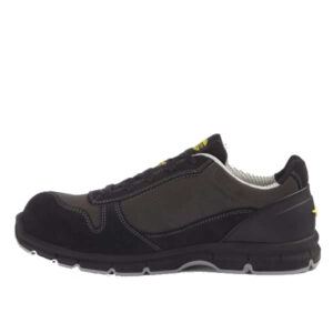 Calzado de seguridad Diadora RUN LOW MET FREE S3L FO SR ESD Negro y gris