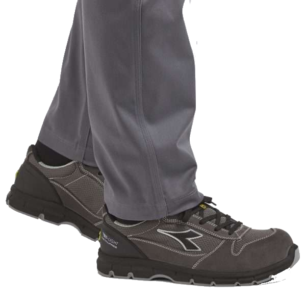 Calzado de seguridad Diadora RUN TEXT LOW MET FREE S1PL FO SR ESD GRIS ACERO/ANTRACITA