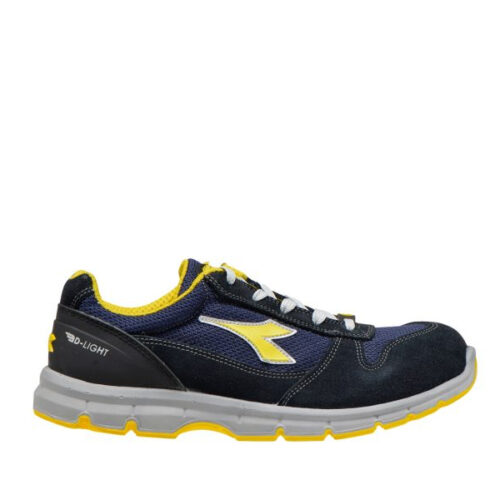 Calzado de seguridad Diadora Run Text Low Navy Oscuro S1P SRC ESD Unisex