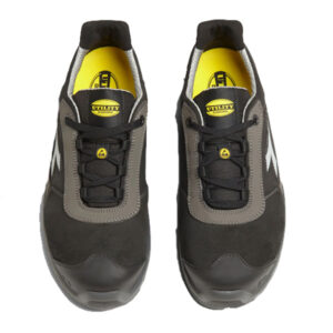 Calzado de seguridad Diadora SHARK STAB IMP LEAT LOW NEGRO SOMBRA S3S FO SR SC ESD