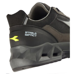 Calzado de seguridad Diadora SHARK STAB IMP LEAT LOW NEGRO SOMBRA S3S FO SR SC ESD