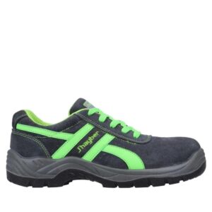 Calzado de seguridad Jhayber Titanio S1P SRC color Gris-Verde