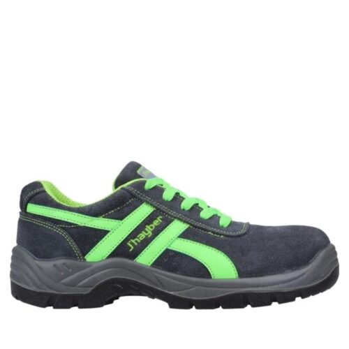 Calzado de seguridad Jhayber Titanio S1P SRC color Gris-Verde