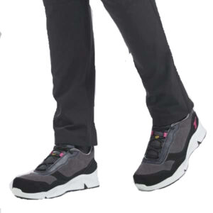 Calzado de seguridad para mujer Diadora ATHENA LOW S3L FO SR ESD Hierro y rojo frambuesa