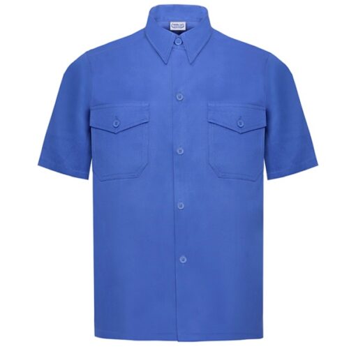 Camisa manga corta Vesin azulina A47-AZ