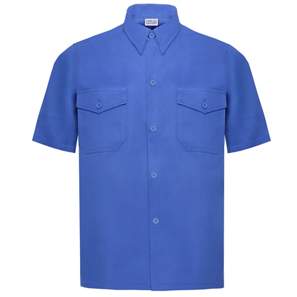 Camisa manga corta Vesin azulina A47-AZ