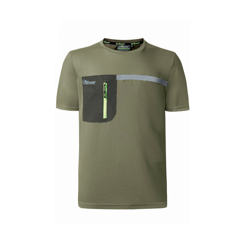 Camiseta U-Power CHRISTAL Burnt Olive