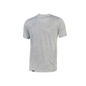 Camiseta U-Power LINEAR Grey Silver