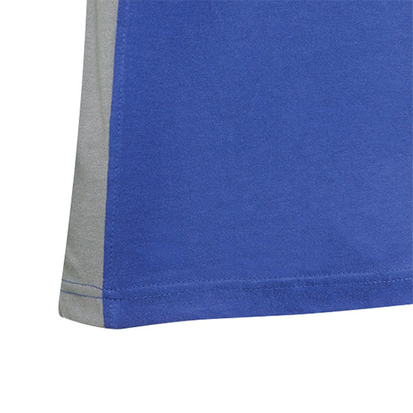 Camiseta de manga corta Juba 930 PREMIUM Azulina - Gris