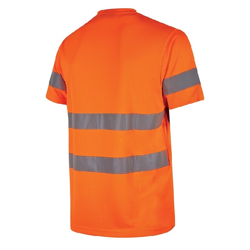 Camiseta de trabajo U-Power Mizar Orange Fluo