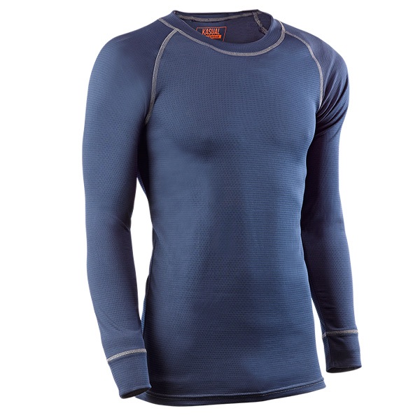 Camiseta y pantalón interior térmico Juba 730DN UNDERWEAR Azul Marino
