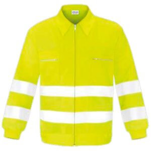 Cazadora con cremallera de alta visibilidad Vesin amarillo