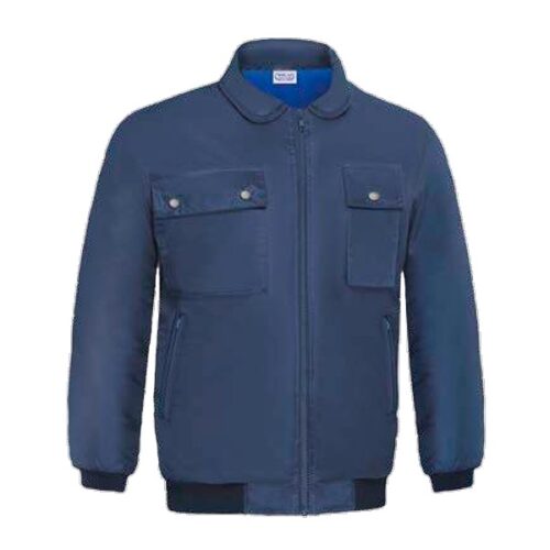 Cazadora pilot acolchada y forro polar Vesin azul