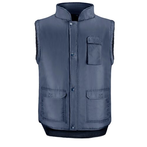 Chaleco 4 bolsillos Vesin azul