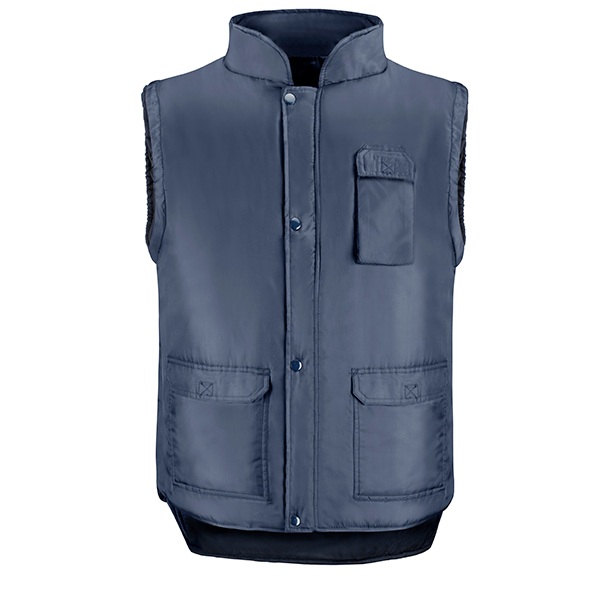 Chaleco 4 bolsillos Vesin azul