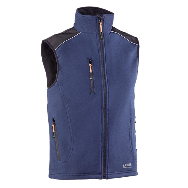 Chaleco Juba 1895DN NEW BARI Azul marino - Negro