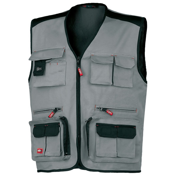Chaleco de trabajo Starter Stretch gris