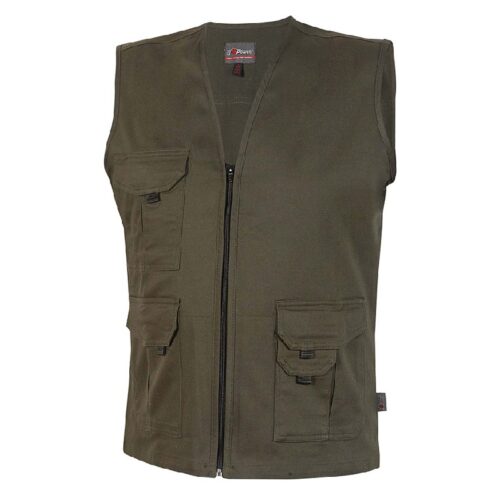 Chaleco de trabajo U-Power Chica Dark Green