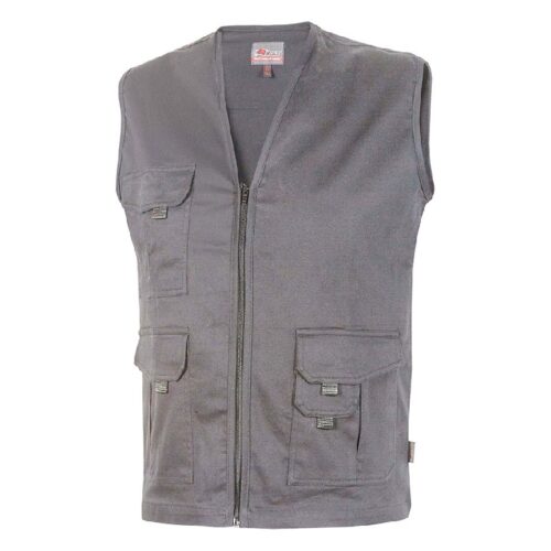 Chaleco de trabajo U-Power Chica Grey Iron