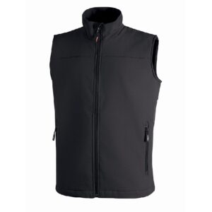 Chaleco de trabajo U-Power Dublino Black Carbon