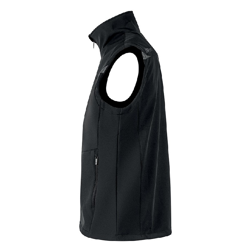 Chaleco de trabajo U-Power Ebrio Black Black