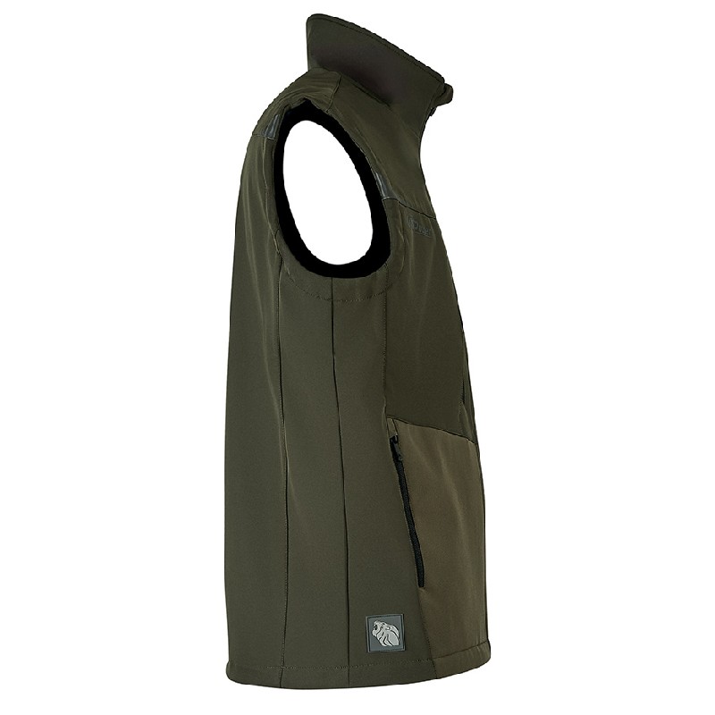 Chaleco de trabajo U-Power Ebrio Dark Green