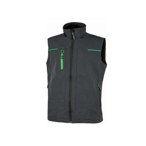 Chaleco de trabajo U-Power Saturn Asphalt Grey Green
