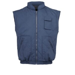 Chaleco rombos 4 bolsillos Vesin azul