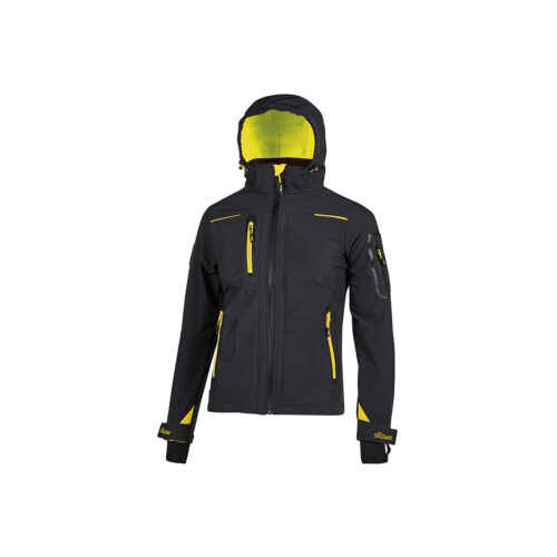 Chaqueta U-Power Space LADY Black Carbon